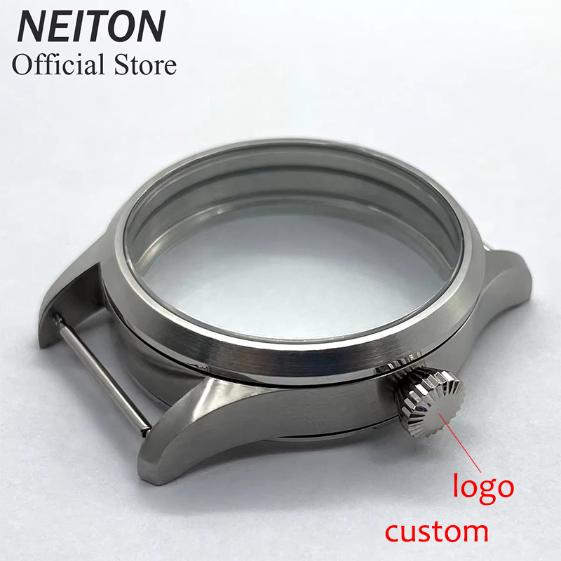 Watch Display Box - NEITON 42 มม.นาฬิกากรณีดูผ่านกลับ Fit ETA 6497